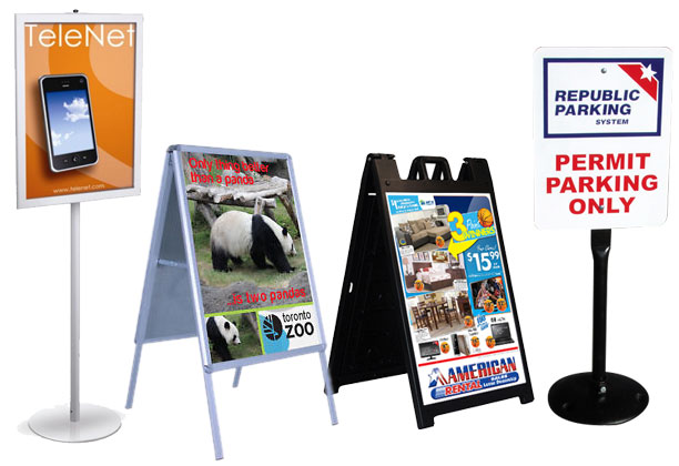 Freestanding-signs