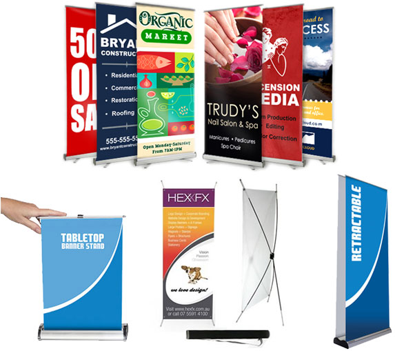 Retractable-banners