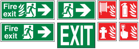 emergency signs